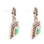 Aloha Lime Turquoise Earrings - Barse Jewelry