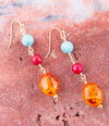 Ambrosia Linear Drop Earrings - Barse Jewelry