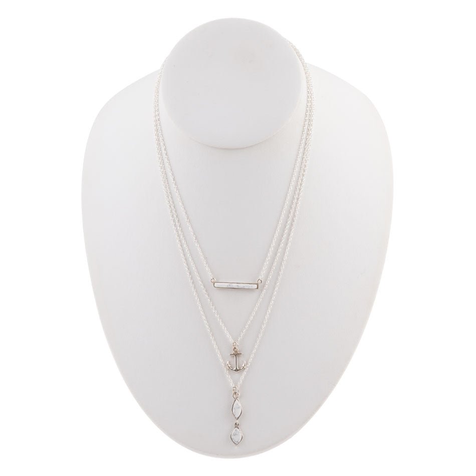 Anchored To You Necklace - Barse Jewelry