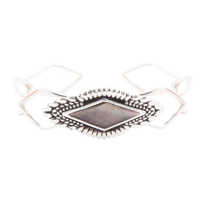 Anemone Black Pearl Cuff Bracelet - Barse Jewelry