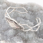 Anemone Black Pearl Cuff Bracelet - Barse Jewelry