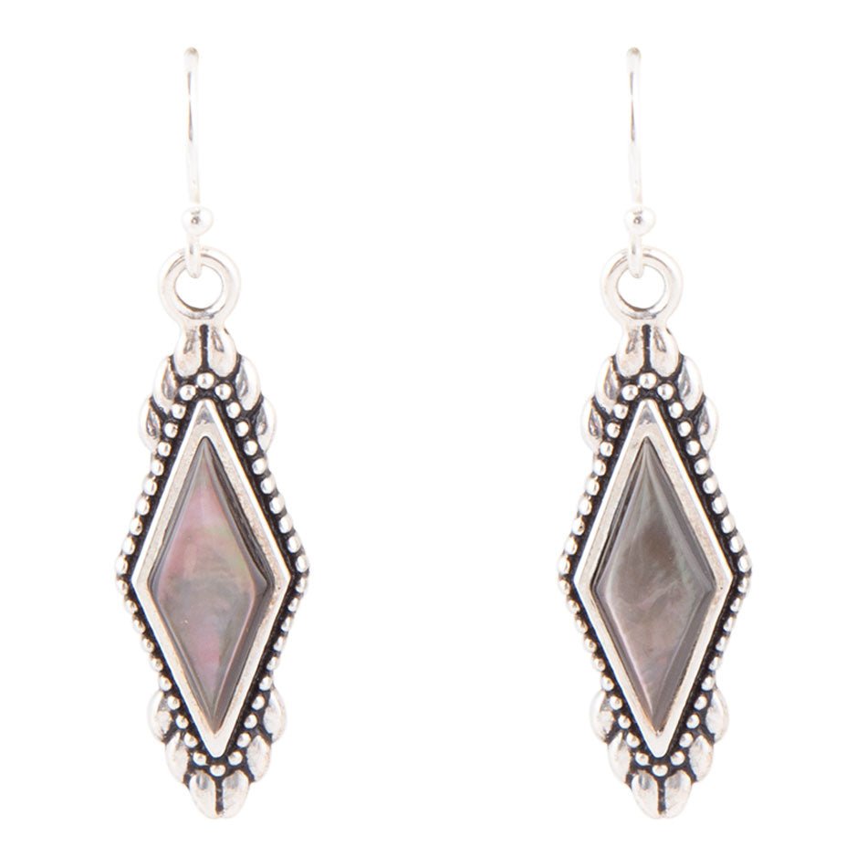 Anemone Black Pearl Earring - Barse Jewelry
