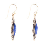 Anemone Lapis Earring - Barse Jewelry