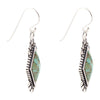 Anemone Turquoise and Sterling Silver Earrings - Barse Jewelry