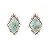 Anenome Petite Turquoise and Sterling Silver Stud Earrings - Barse Jewelry