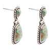 Arizona Turquoise and Sterling Earrings - Barse Jewelry