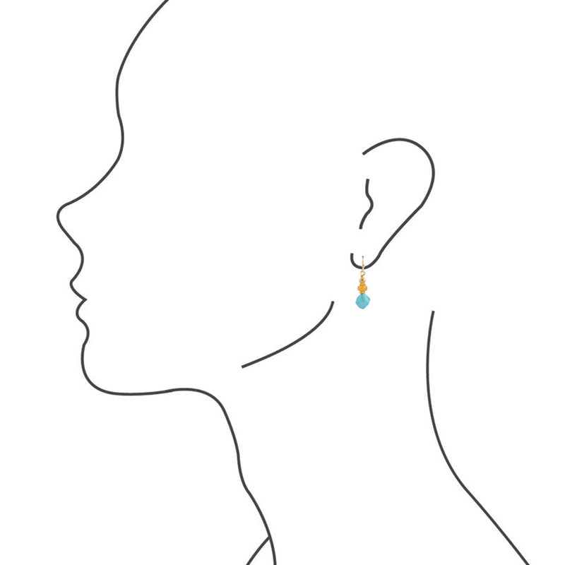 Aspen Nugget Earrings - Barse Jewelry