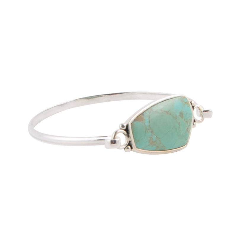 Back to Basics Arizona Turquoise Tension Bracelet - Barse Jewelry
