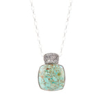 Bali Scroll Turquoise Necklace - Barse Jewelry