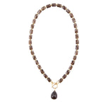 Baron Smoky Quartz Charm Necklace - Barse Jewelry