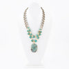 Baron Turquoise Magnesite Pendant Statement Necklace - Barse Jewelry