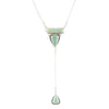 Begondor Green Turquoise Sterling Y Necklace - Barse Jewelry