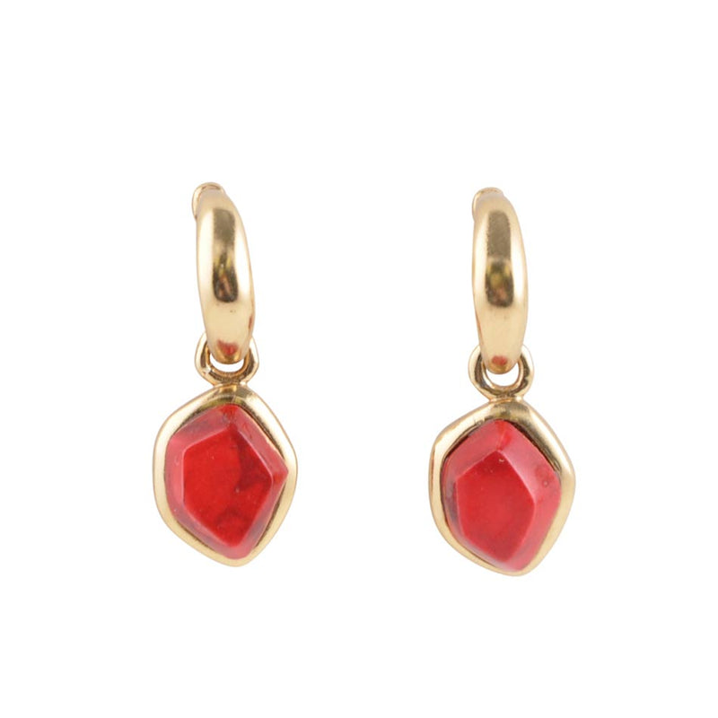 Behold It's Red Earring - Barse Jewelry