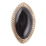 Black Onyx and Bronze Beaded Ring - Barse Jewelry