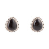 Black Onyx Teardrop Post Earrings - Barse Jewelry