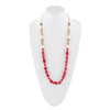 Blazing Red Coral Long Necklace - Barse Jewelry