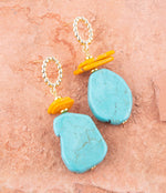 Bogota Turquoise Post Earrings - Barse Jewelry
