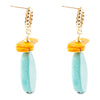Bogota Turquoise Post Earrings - Barse Jewelry