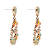 Botanical Copper Statement Earrings - Barse Jewelry