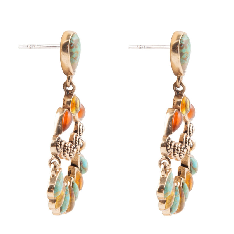 Botanical Statement Earrings - Barse Jewelry