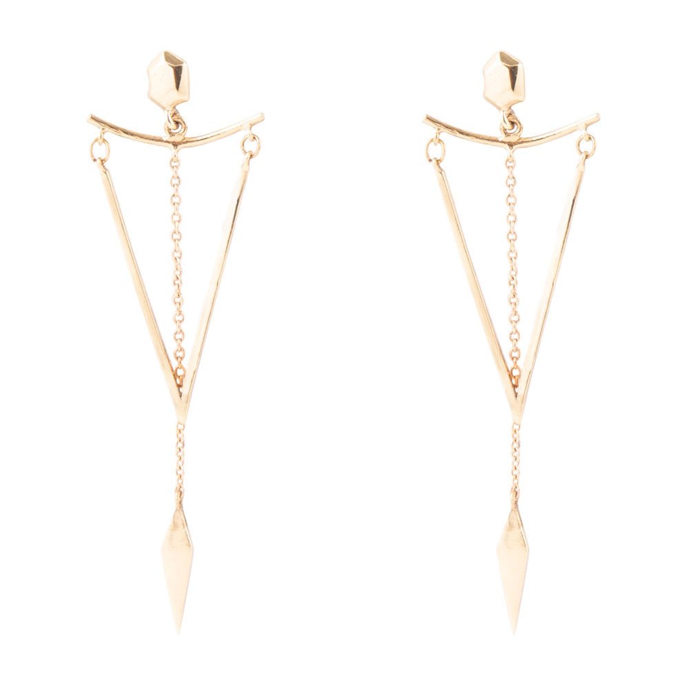 Bronze All Arrows Earrings - Barse Jewelry