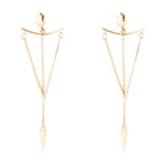 Bronze All Arrows Earrings - Barse Jewelry