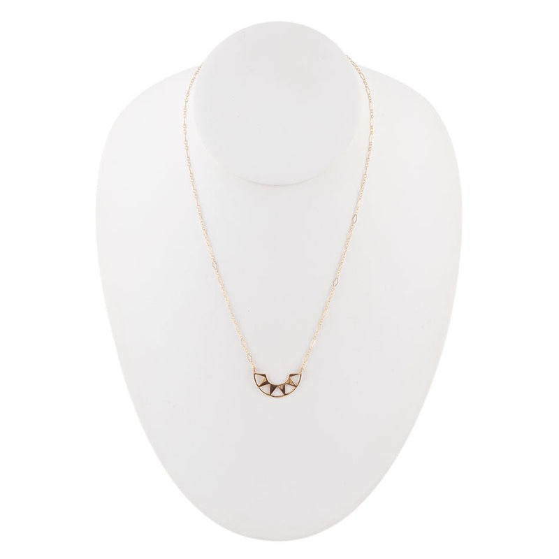 Half sun necklace deals