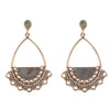 Bronze Lace Labradorite Drop Earrings - Barse Jewelry