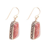 Buena Tierra Orange Coral Earrings - Barse Jewelry