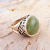 Canadian Jade Statement Ring - Barse Jewelry