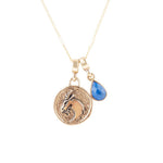 Capricorn - Zodiac Charm Necklace - Barse Jewelry