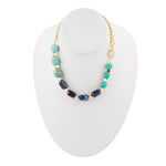 Caribbean Blues Stone Necklace - Barse Jewelry