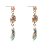 Champion Triple Drop Earrings - Barse Jewelry