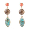 Champion Triple Drop Earrings - Barse Jewelry