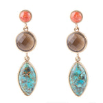 Champion Triple Drop Earrings - Barse Jewelry
