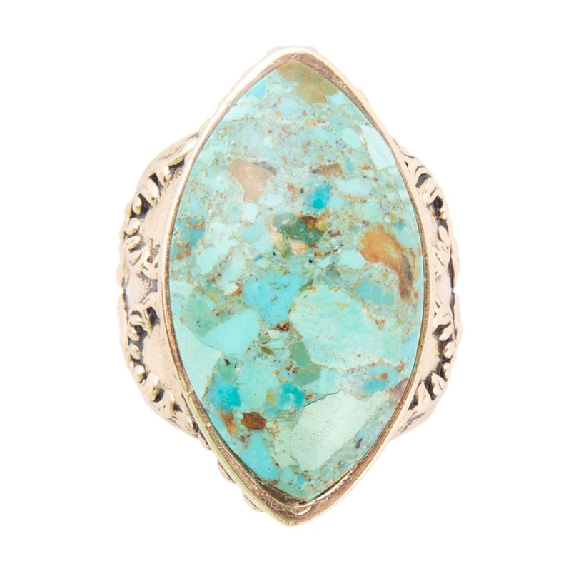 Champion Turquoise Cocktail Ring - Barse Jewelry