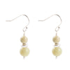 Chartruese Lemon Jade Drop Earrings - Barse Jewelry