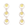 Chartruese Yellow Jade Post Earrings - Barse Jewelry