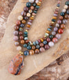 Cheyenne Jasper Statement Necklace - Barse Jewelry