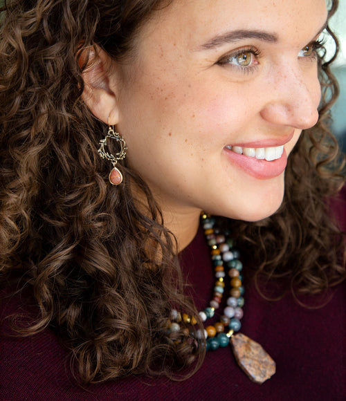 Cheyenne Jasper Statement Necklace - Barse Jewelry