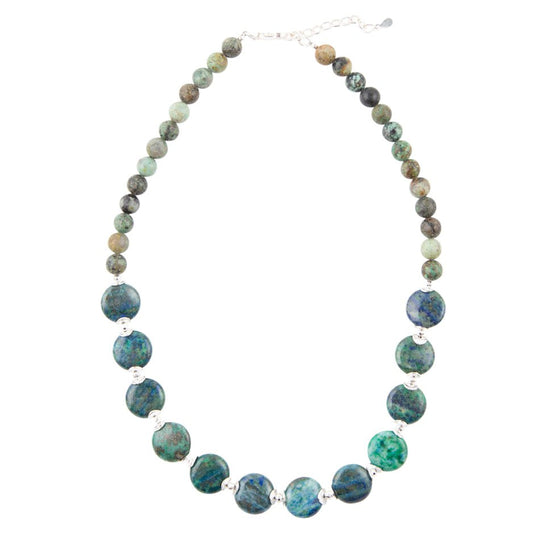 Chrysocolla Chunky Necklace