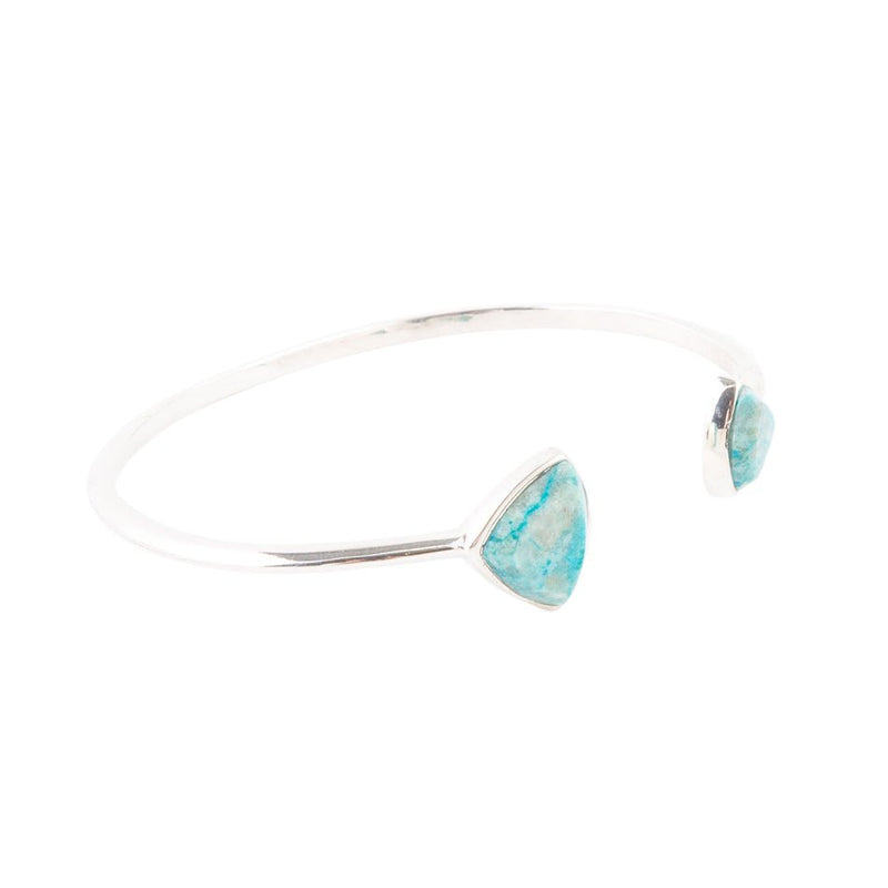 Chrysocolla Open Cuff Bracelet - Barse Jewelry