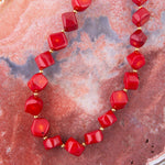 Chunky Coral Statement Necklace - Barse Jewelry