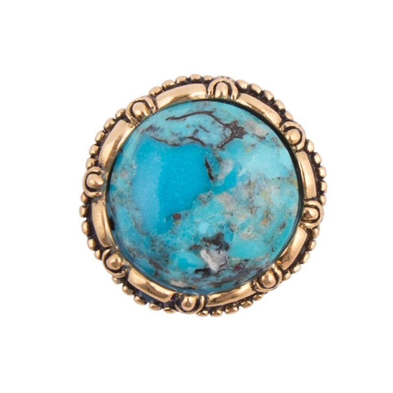 Circle of Turquoise Ring - Barse Jewelry