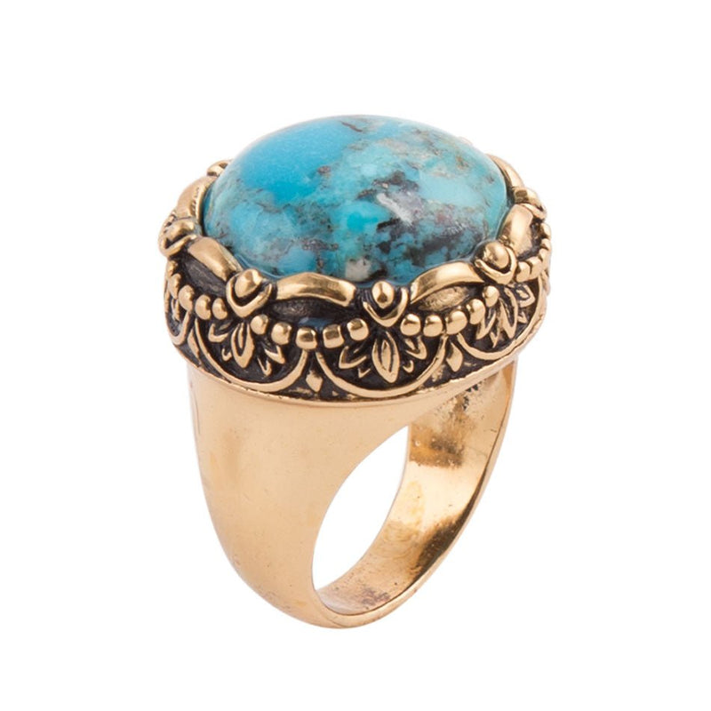 Quinary Turquoise Ring – Barse Jewelry