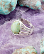 Classy Sterling Silver Turquoise Ring - Barse Jewelry