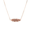 Copper Quill Necklace - Barse Jewelry