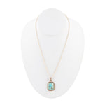 Credence Genuine Turquoise Pendant Necklace - Barse Jewelry