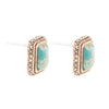 Credence Genuine Turquoise Post Earring - Barse Jewelry