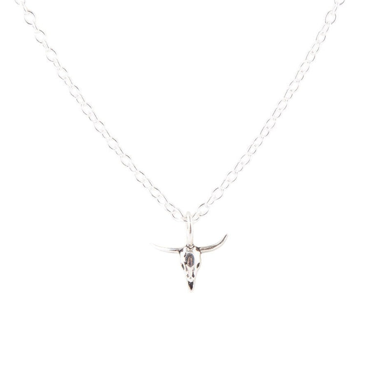 Dainty Longhorn Necklace - Barse Jewelry